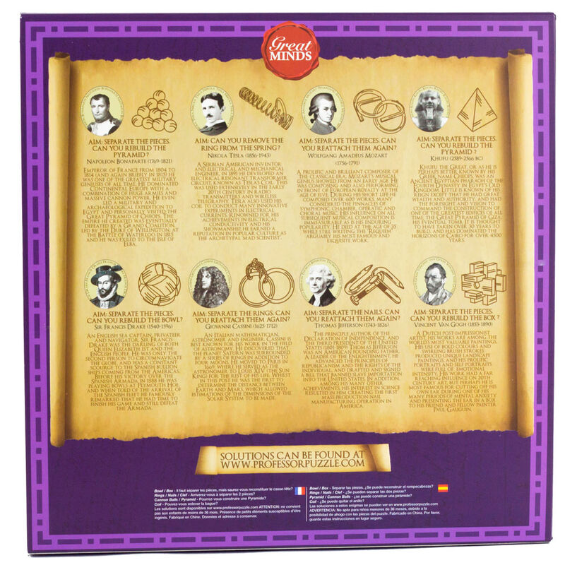 Set 8 juegos habilidad The Great Minds