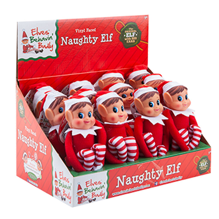 Muñeco Elfo Niña Naughty Elf Elves Behavin' Badly 30cm