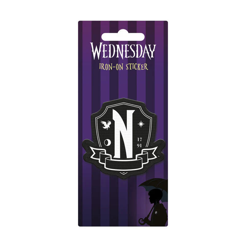 Pegatina de bordado Miercoles Wednesday