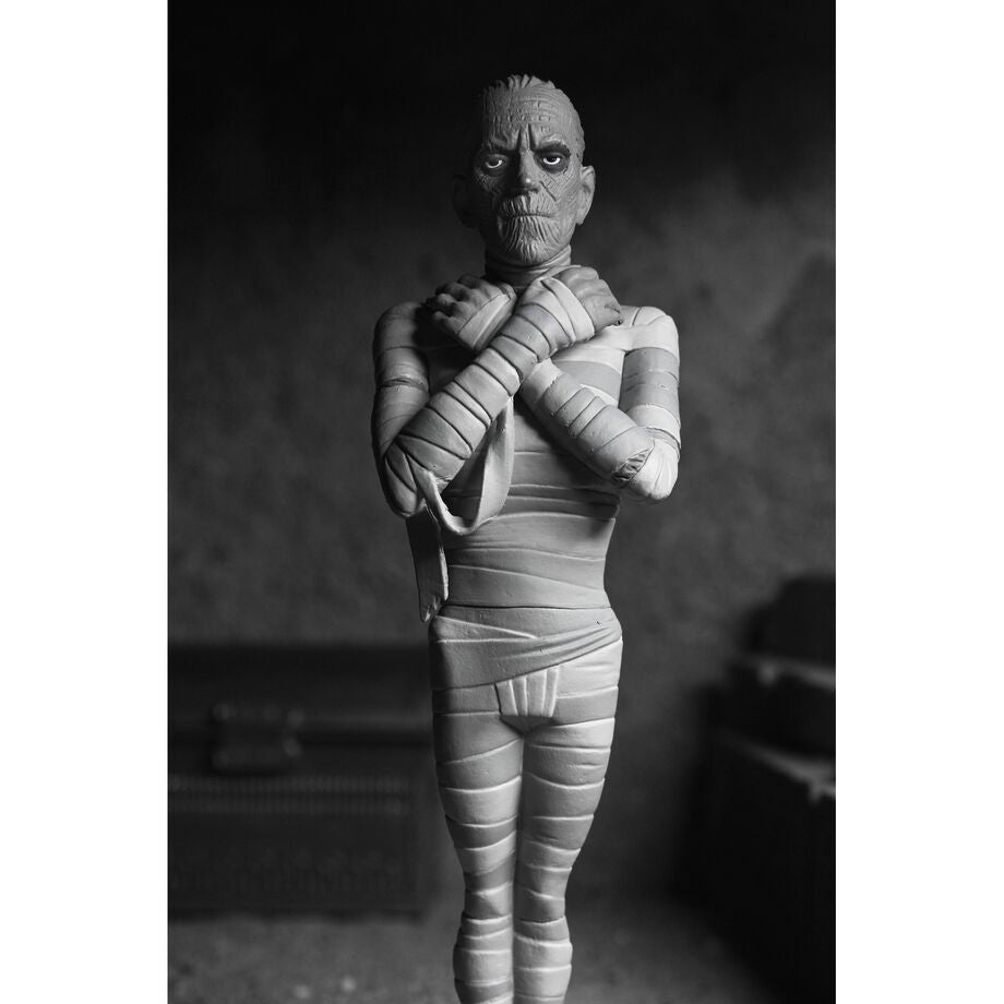 Figura The Mummy Black & White Toony Terrors Universal Monsters 15cm