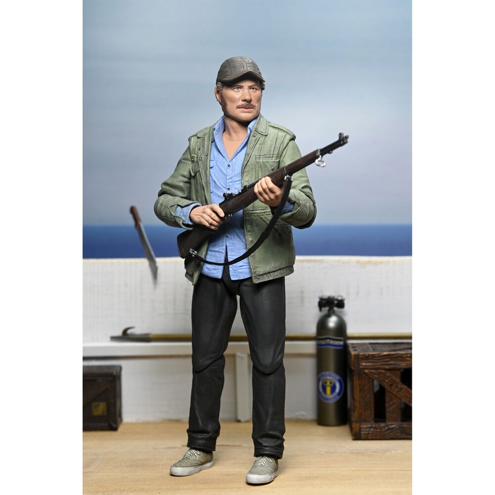 Figura Ultimate Sam Quint 50th Anniversary Jaws 18cm