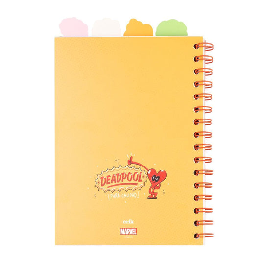 Cuaderno A5 Deadpool Marvel