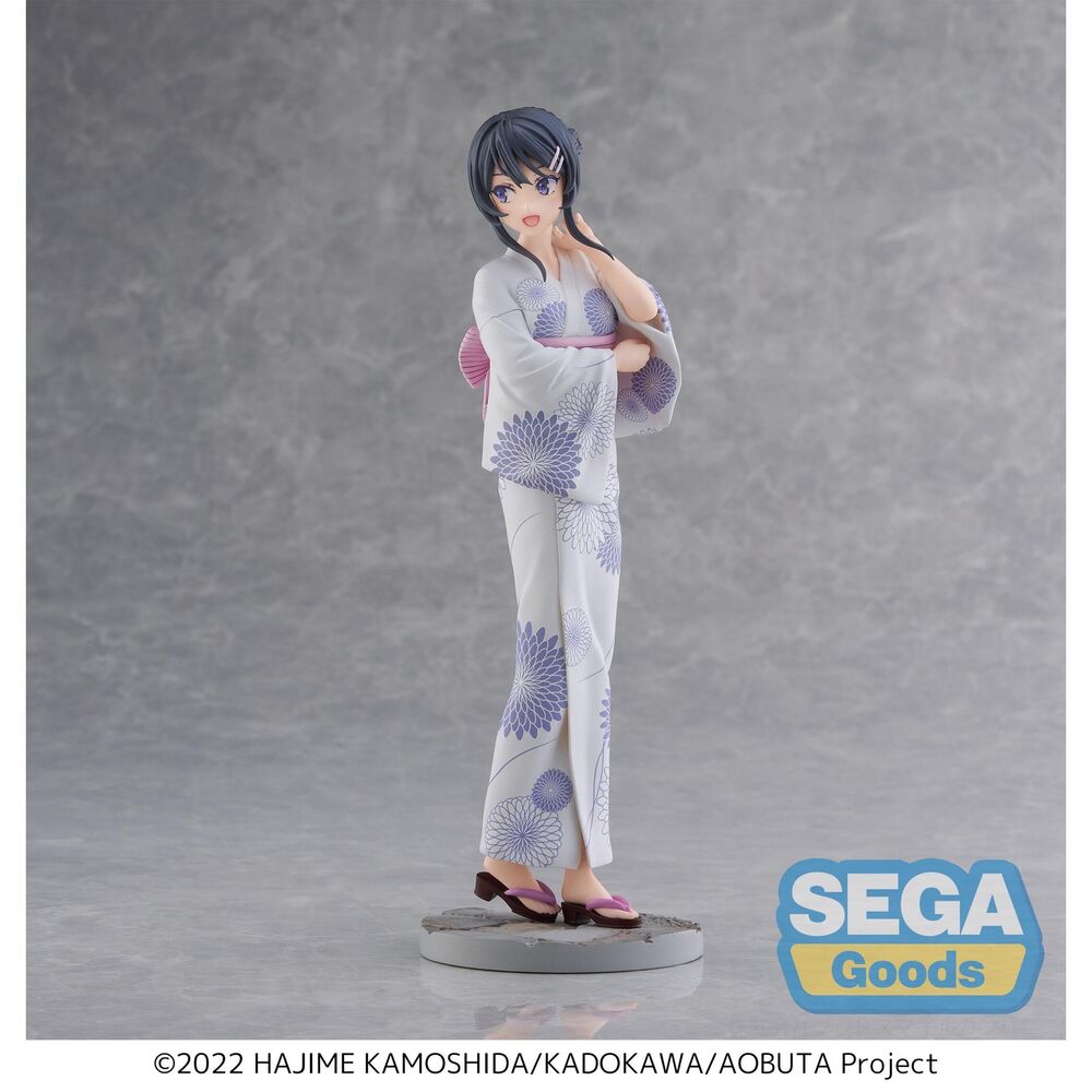 Figura Mai Sakurajima Yukata of Bunny Girl Sepai Luminasta Rascal Does Not Dream 22cm