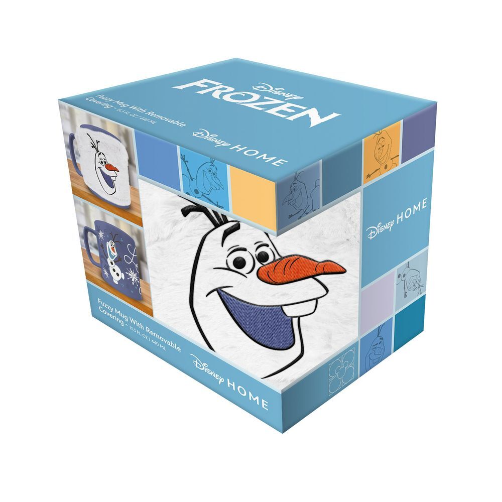 Taza funda de peluche Olaf Frozen Disney 440ml