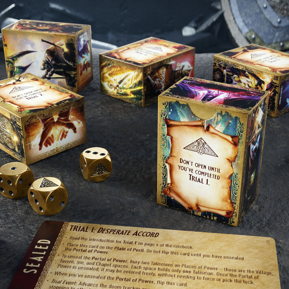Expansion Juego de mesa La Llamada del Destino Talisman Alianzas ingles