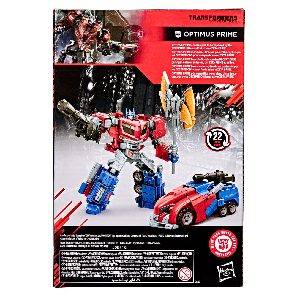 Figura Optimus Prime MTMTE Collection War of Cybertron Transformers 16,5cm