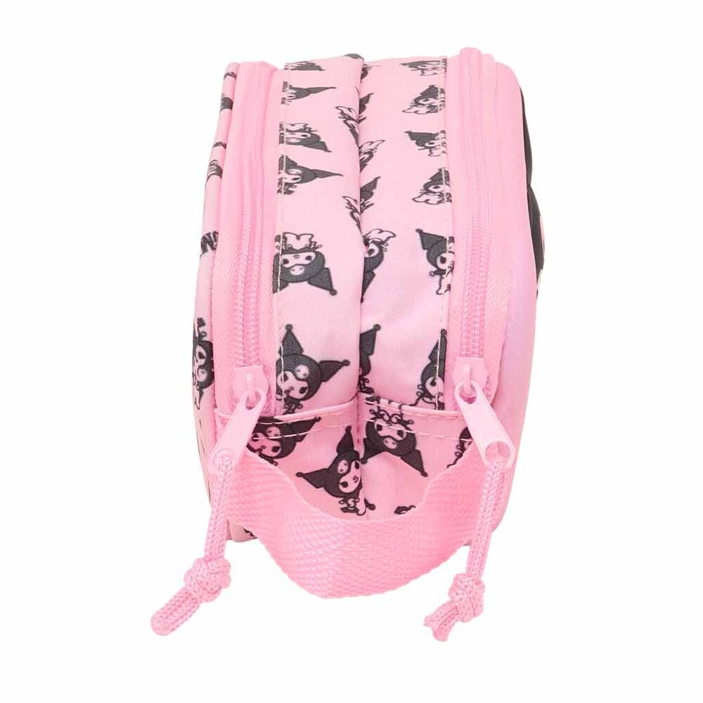 Portatodo 3D Kuromi Hello Kitty doble