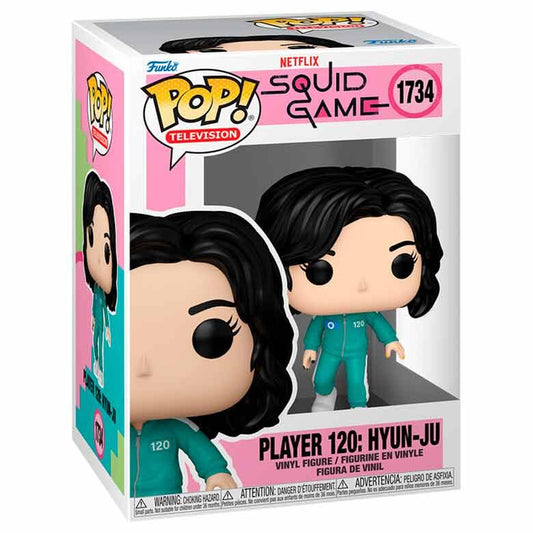 Figura POP El Juego del Calamar Player 120: Hyun-ju