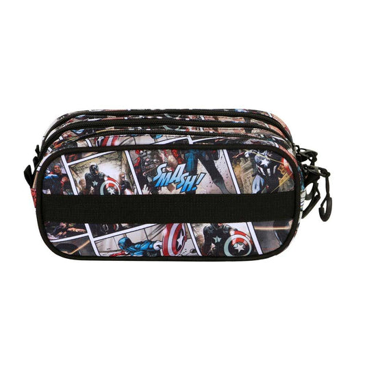 Portatodo Comic Capitan America Marvel triple