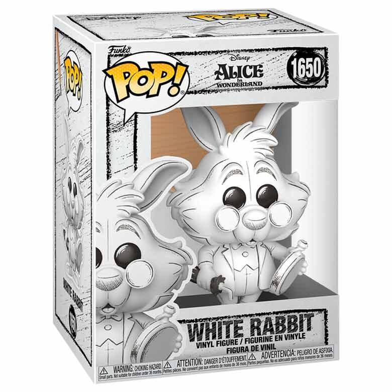 Figura POP Disney Alicia en el Pais de las Maravillas Conejo Blanco