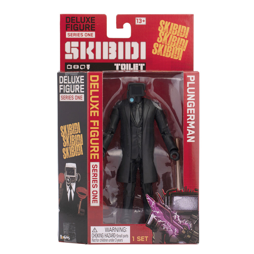 Figura Dark Plungerman Skibidi Toilet 16cm