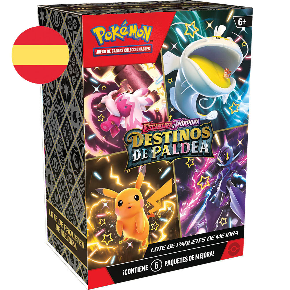 Juego cartas Destinos de Paldea Escarlata y Purpura Pokemon español