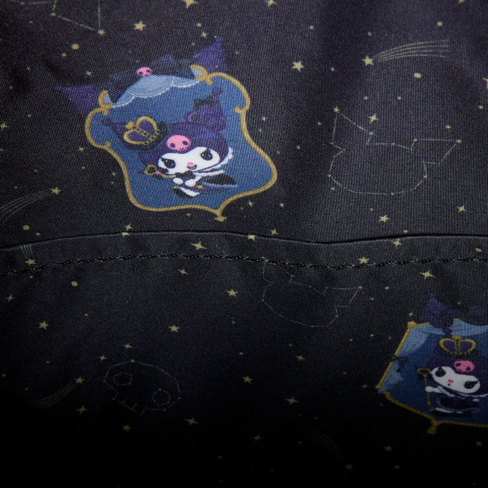 Mochila 20th Anniversary Kuromi Hello Kitty Loungefly 28cm