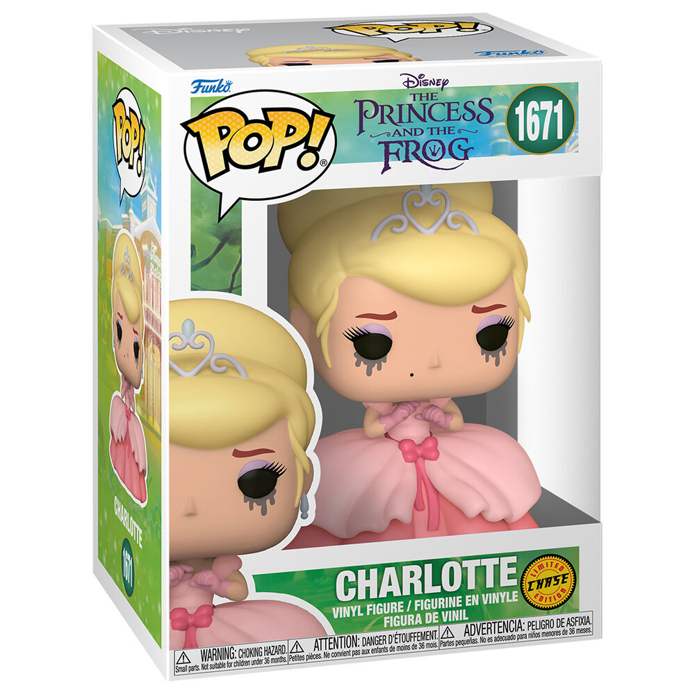 Figura POP Disney Tiana y el Sapo Charlotte Chase