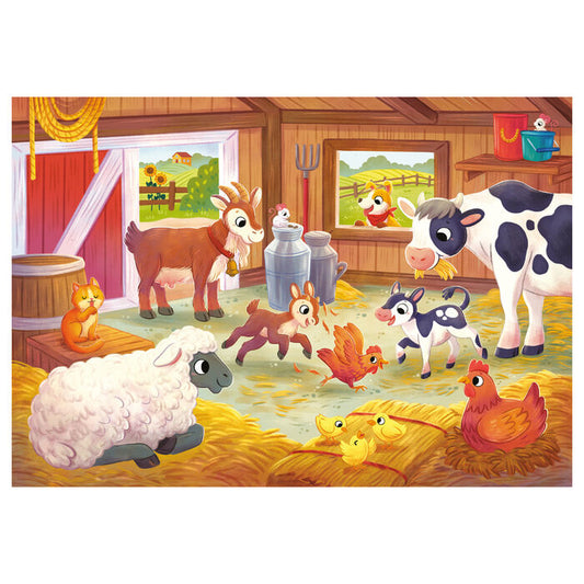 Puzzle Granja 2x20pzs