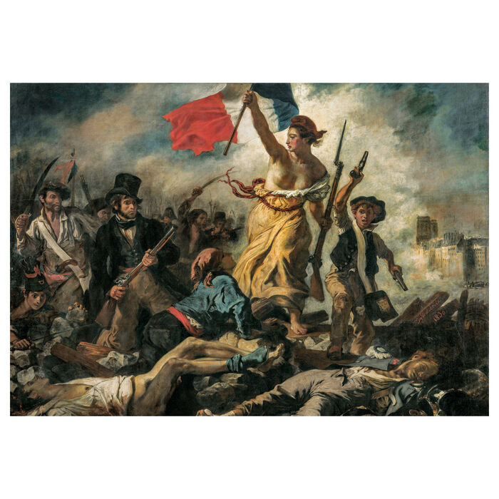 Puzzle La Libertad Lidera al Pueblo 1000pzs