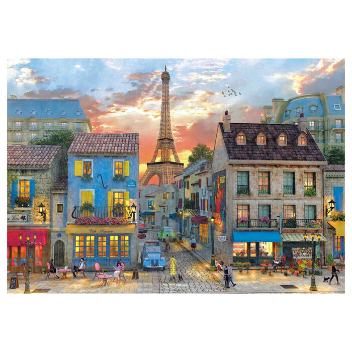 Puzzle Calles de Paris 1000pzs