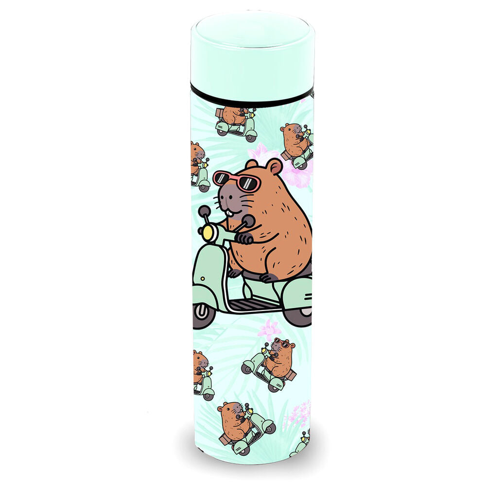 Botella acero inoxidable Capibara Oh My Pop! 500ml