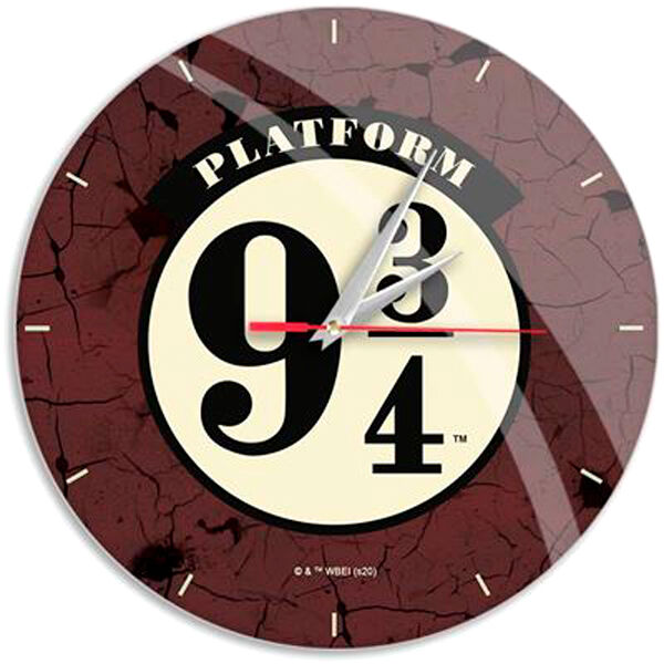 Reloj pared Anden 9 3/4 Harry Potter