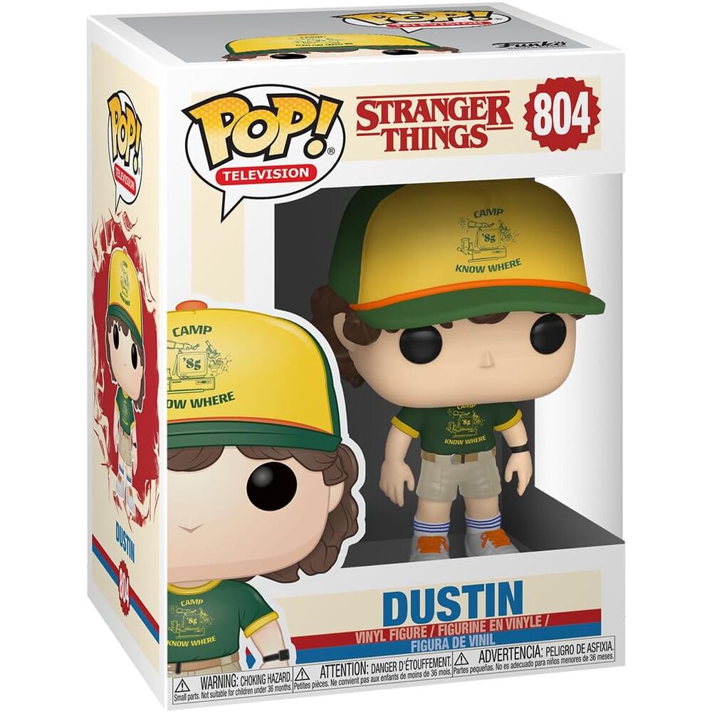 Figura POP Stranger Things 3 Dustin At Camp