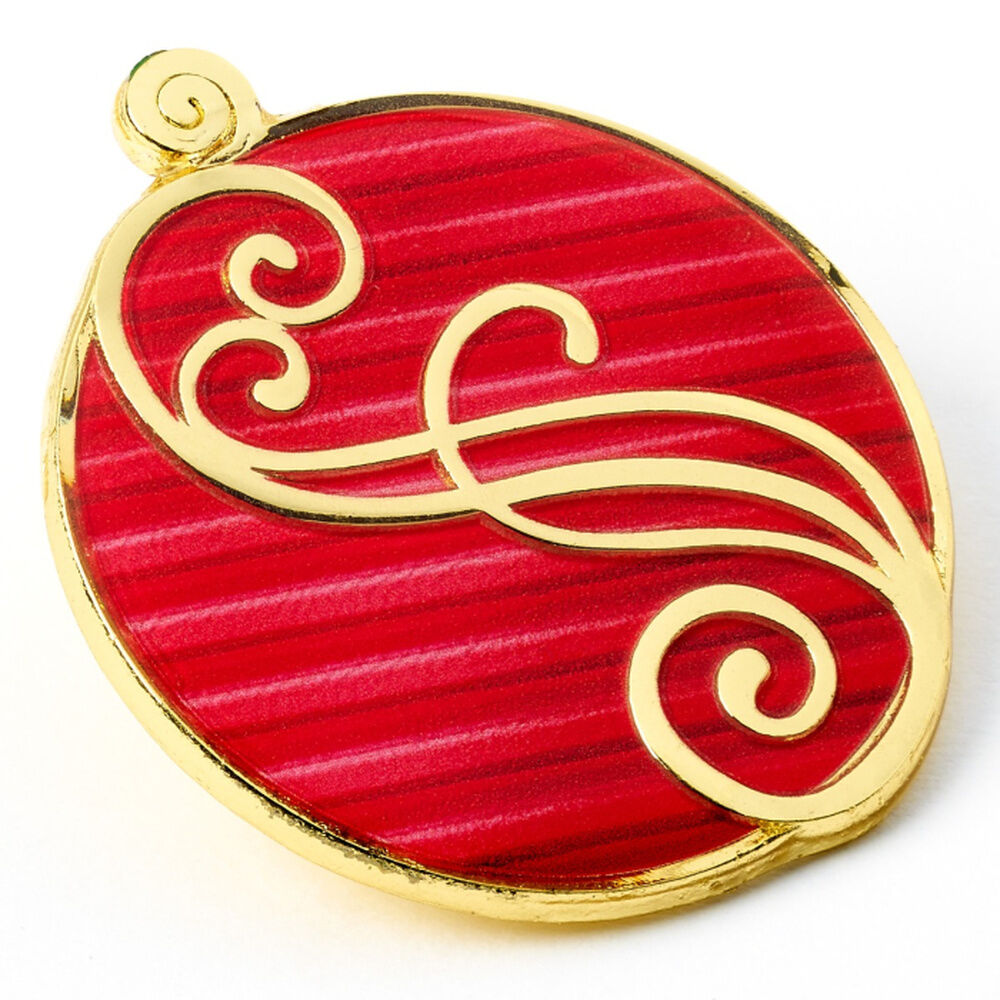 Pin Logo Glinda Pink Shiz Wicked