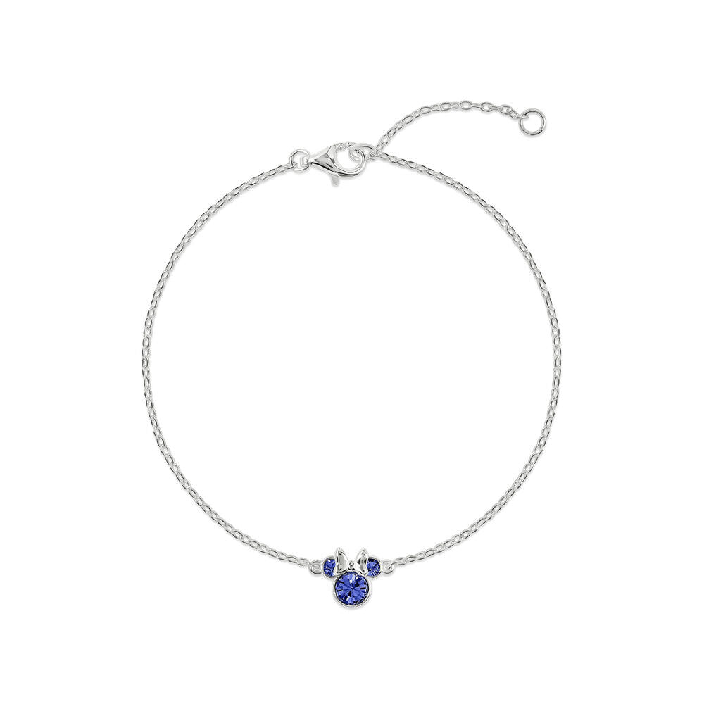 Pulsera Septiembre Minnie Disney plata