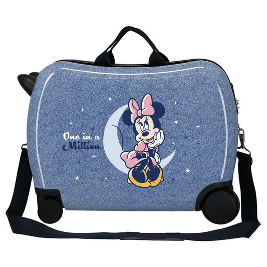 Maleta trolley ABS One In A Million Denim Minnie Disney 50cm
