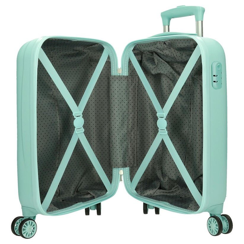 Maleta trolley ABS Happy Pets Owl Roll Road 50cm