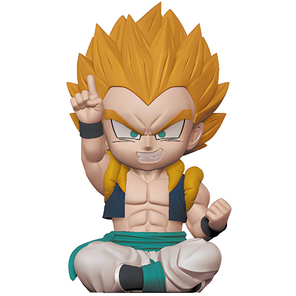 Figura hucha Gotenks Super Saiyan Dragon Ball Z 15cm