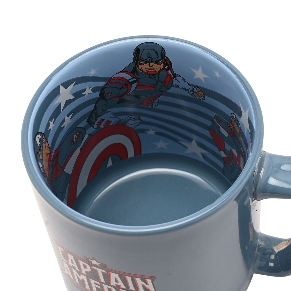 Taza Capitan America Marvel 500ml