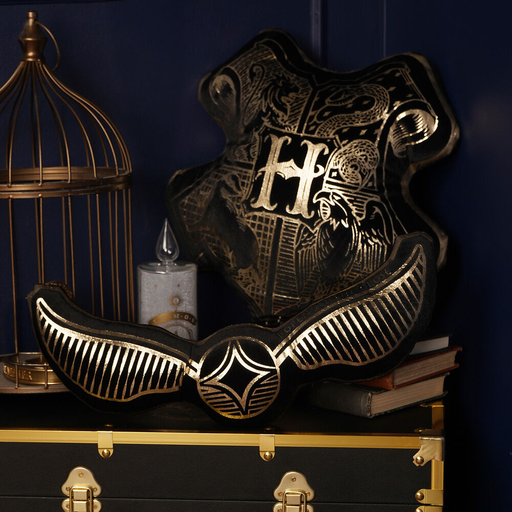 Cojin velvet Snitch Harry Potter