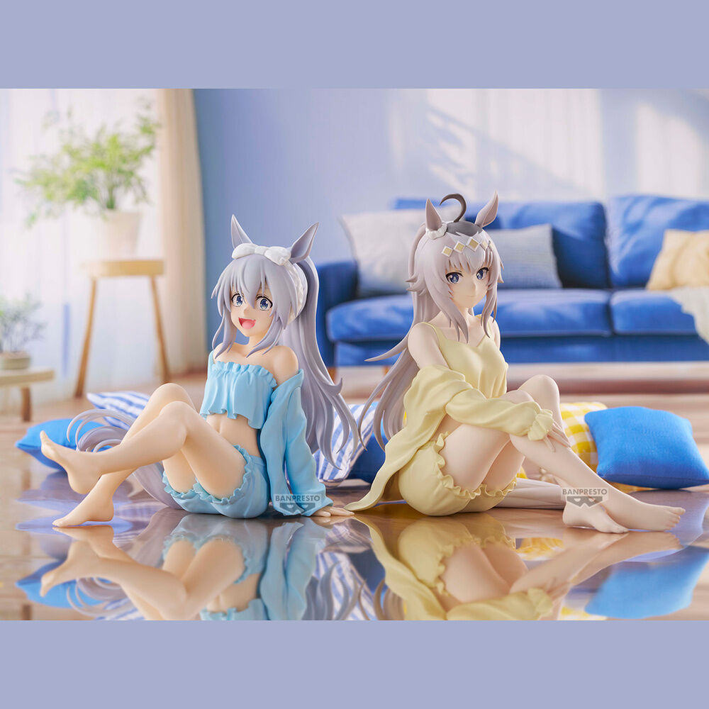 Figura Oguri Cap Relax time Umamusume Cinderella Gray 14cm