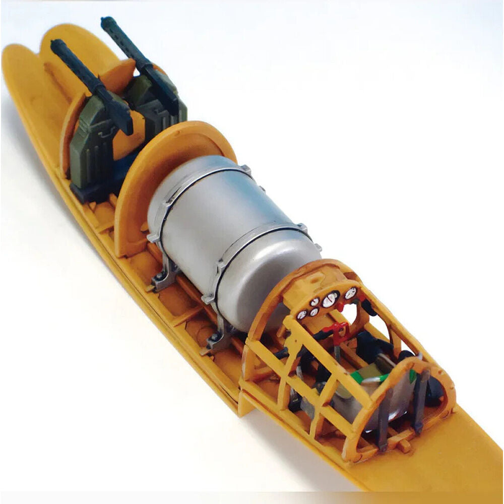 Maqueta Model Kit Savoia S.21 Seaplane + Figura Porco - Porco Rosso