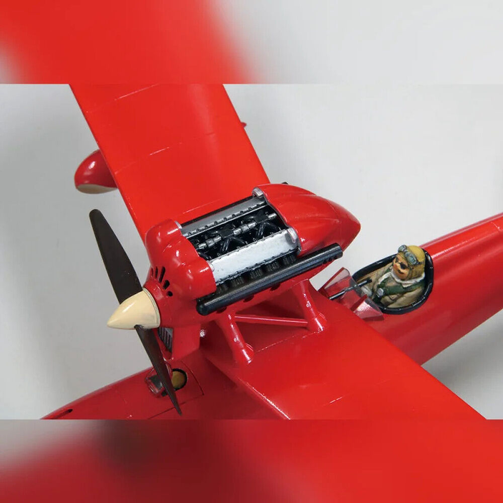 Maqueta Model Kit Savoia S.21F ver.2 Seaplane + Figura Gina Porco Rosso