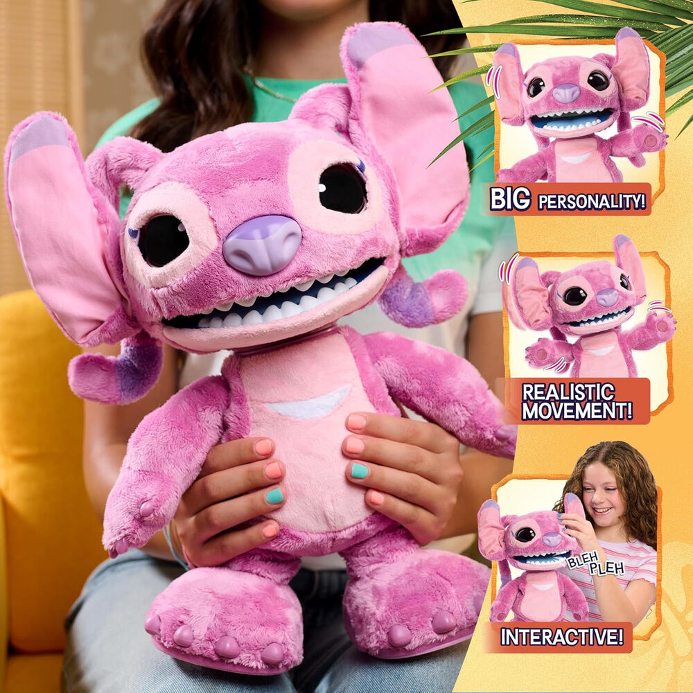 Peluche interactivo Ultimate Angel Stitch Disney