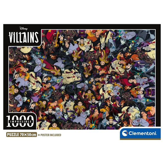 Puzzle imposible Villans Disney 1000pzs