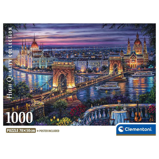 Puzzle Lights Of The Danube 1000pzs