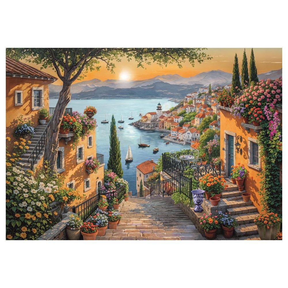 Puzzle Steps To The Harbor 1500pzs