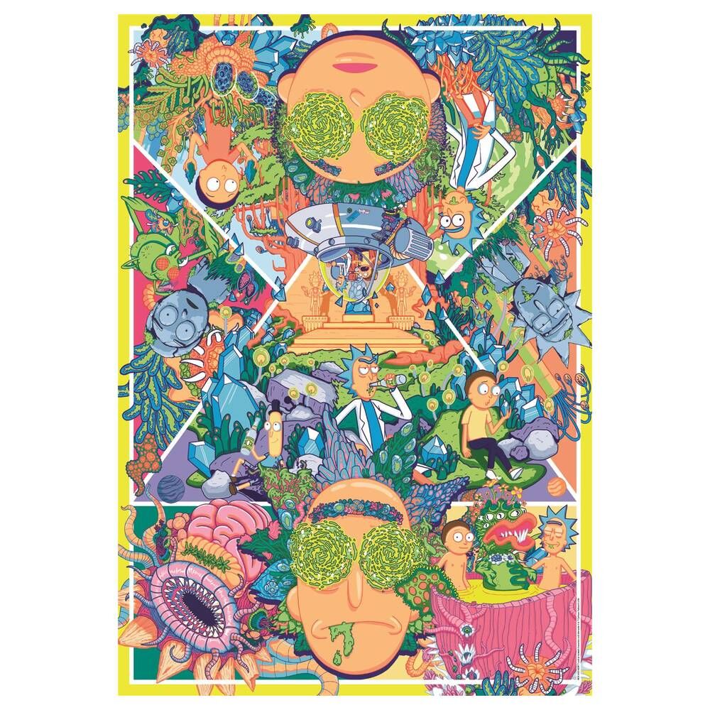 Puzzle Rick and Morty 2 1000pzs