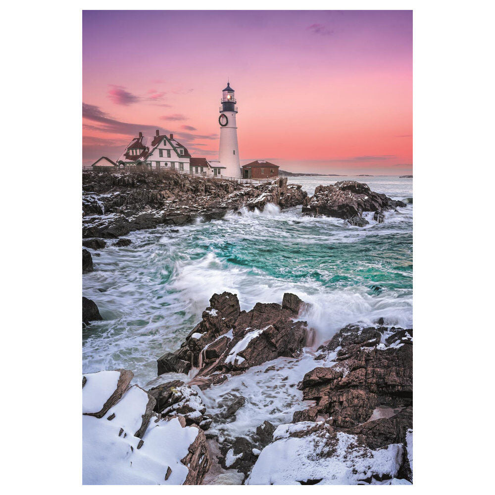 Puzzle First Snow At Portland Head 1000pzs