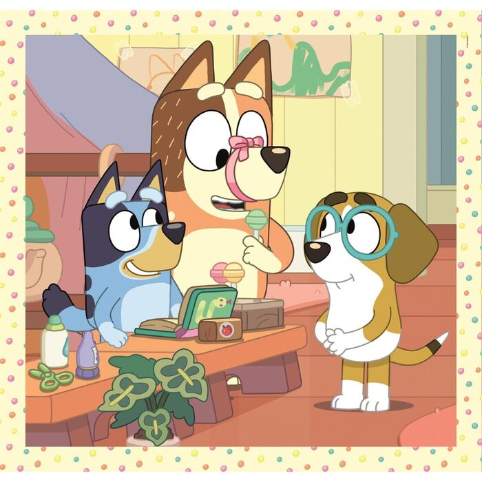 Puzzle Bluey 3x48pzs
