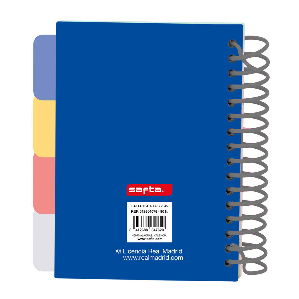 Cuaderno A6 Real Madrid 26/27