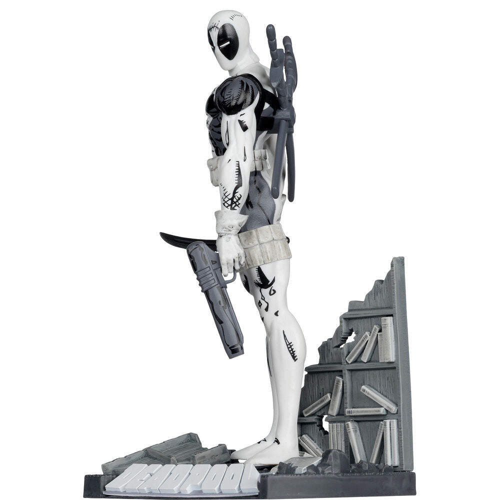 Figura Deadpool Gold Level Collection The New Mutants Marvel 25cm