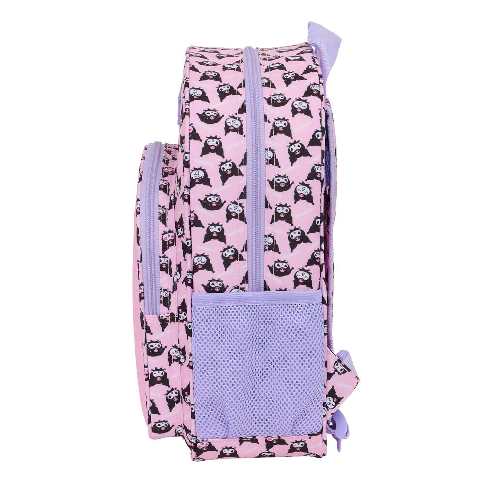 Mochila Kuromi Hello Kitty 34cm adaptable