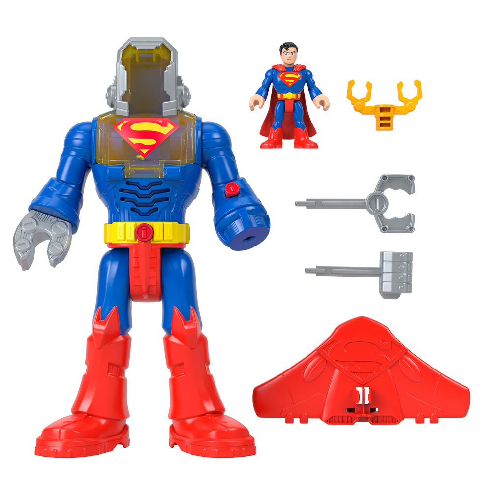 Figura Superman Super Friends DC Comics Imaginext 30,5cm