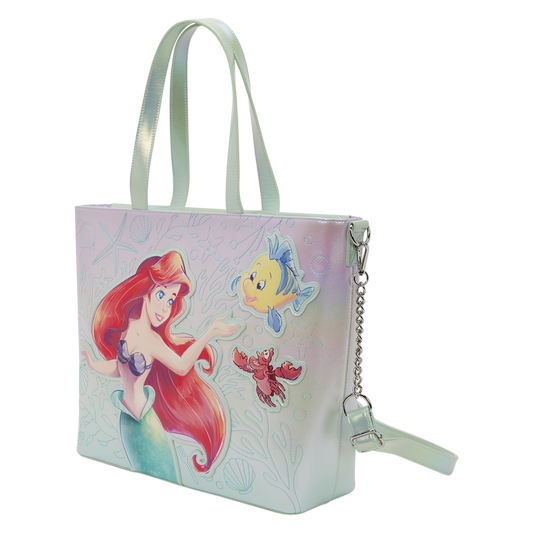 Bolso + monedero Ariel, Flounder y Sebastian La Sirenita Disney Loungefly