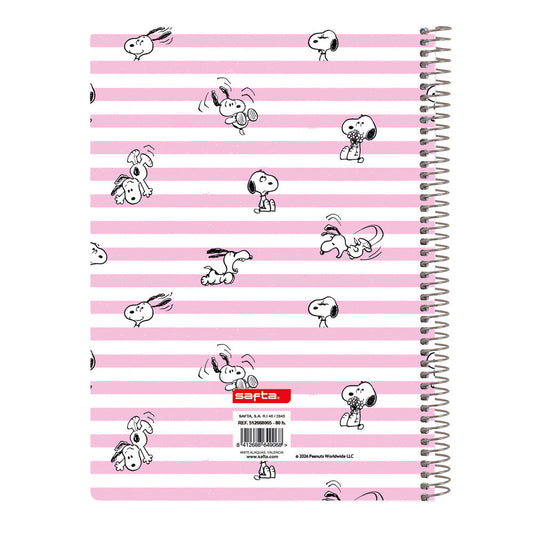 Cuaderno A5 Snoopy