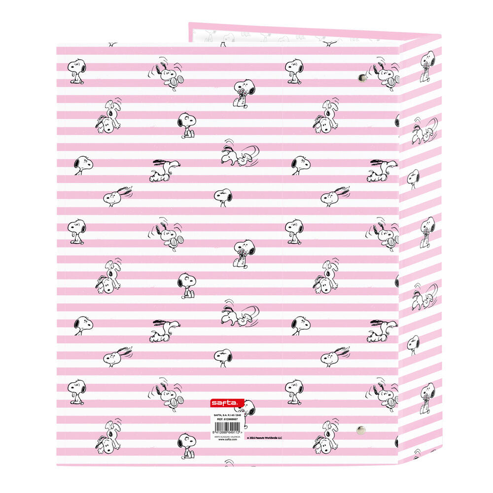 Carpeta A4 anillas Snoopy