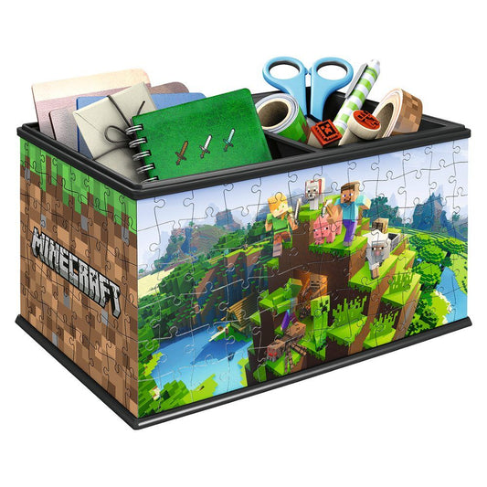 Puzzle 3D Box Minecraft 216pzs