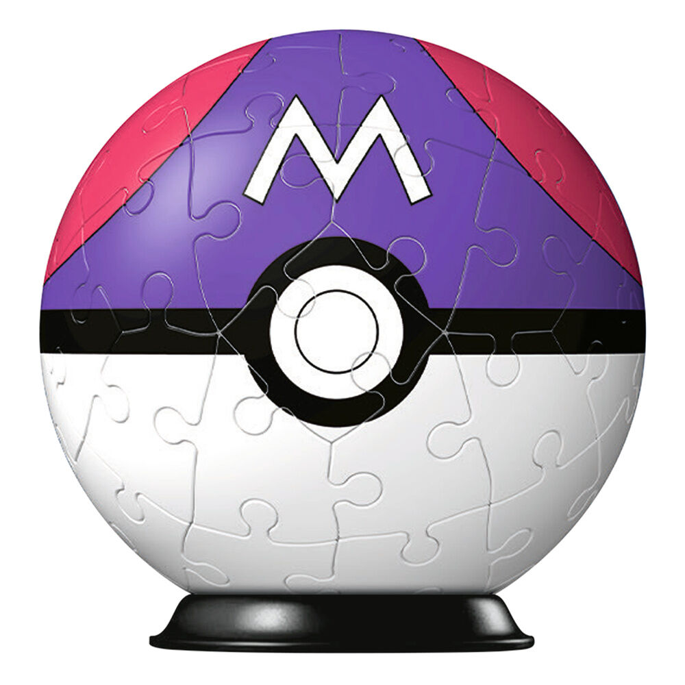 Puzzleball Pokemon Masterball morada 54pzs